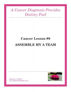 Cancer Lesson 9 Assemble My A Team