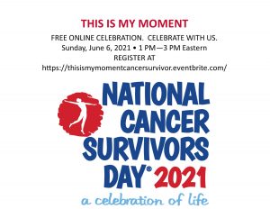 National Cancer Survivors Day Invitation with logo